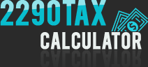 2290 tax calculator